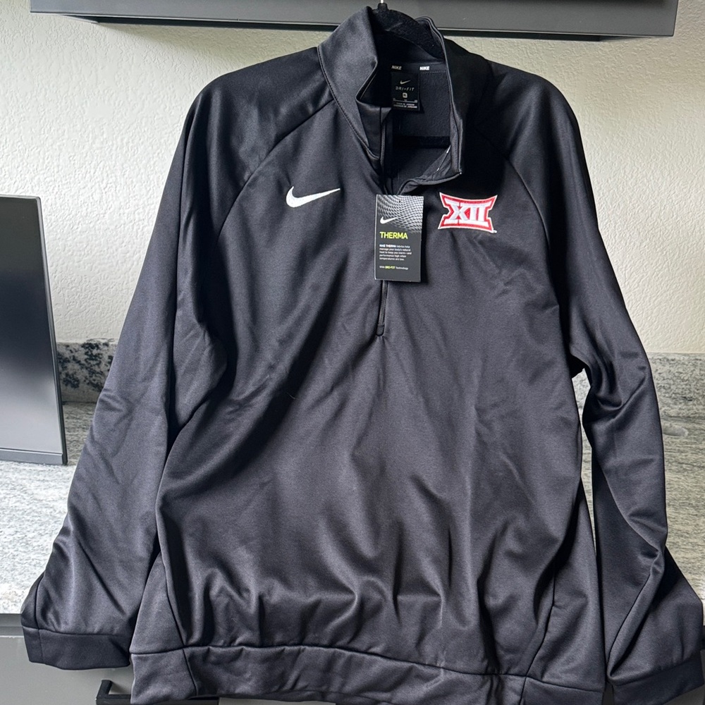 Nike Black Therma Quarter-Zip Jacket